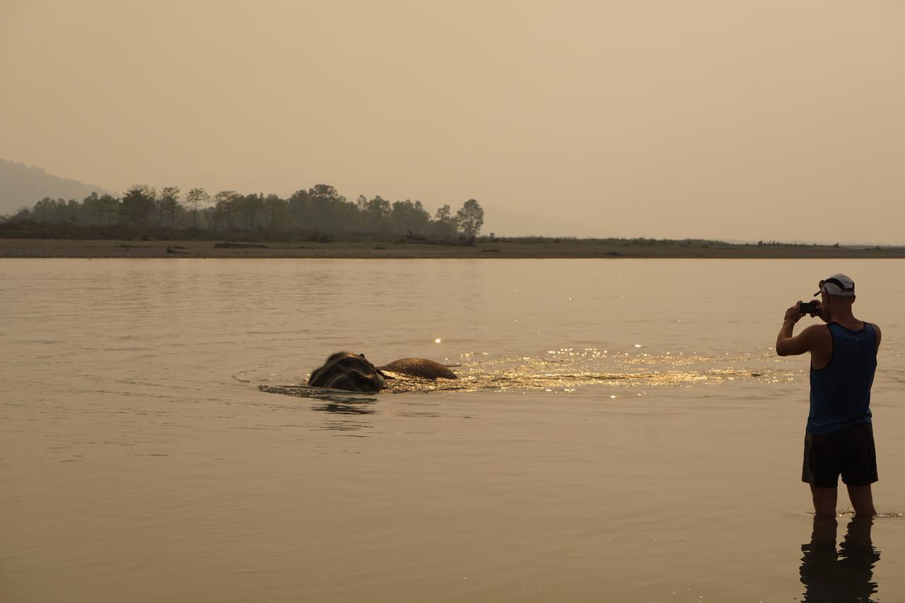 Tiger Tops Tharu Lodge Chitwan Exterior foto